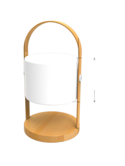 Lampa Nibe - Ładowalna z długim czasem pracy - do domu, ogrodu i/lub kempingu